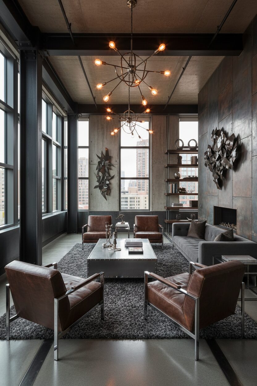 Metal and Steel Accents