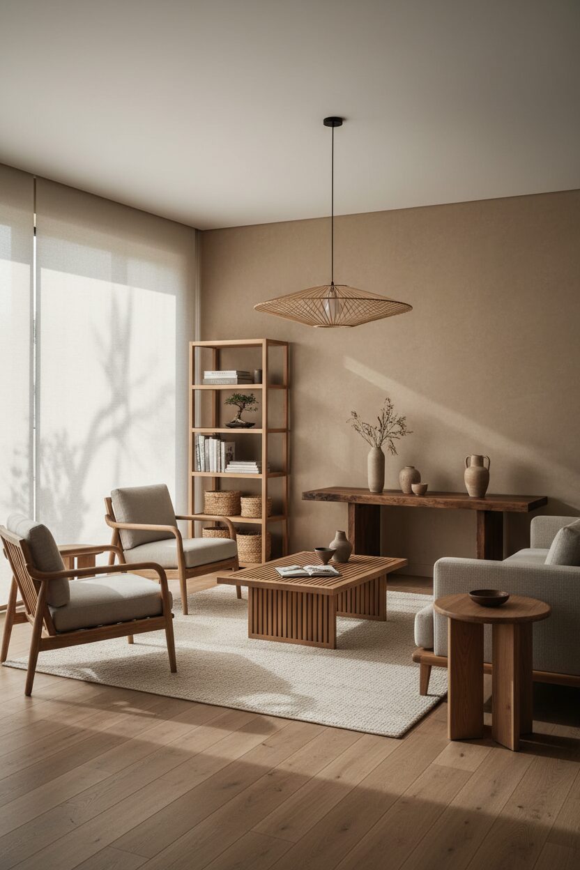 Mix in Natural Wood Furniture