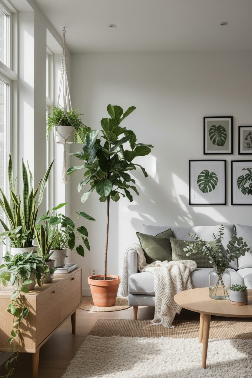 Bring in Fresh Green Plants