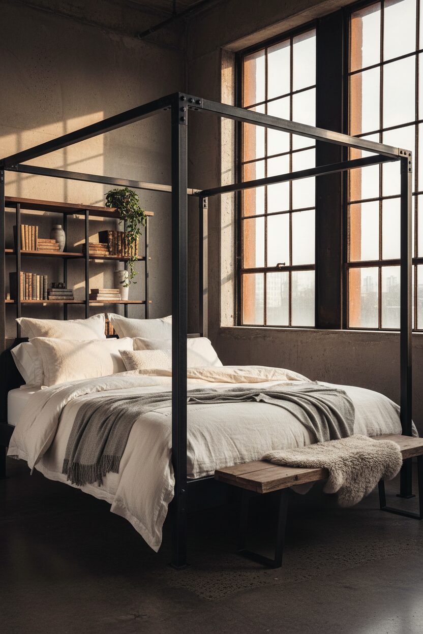 Metal Frames and Soft Bedding
