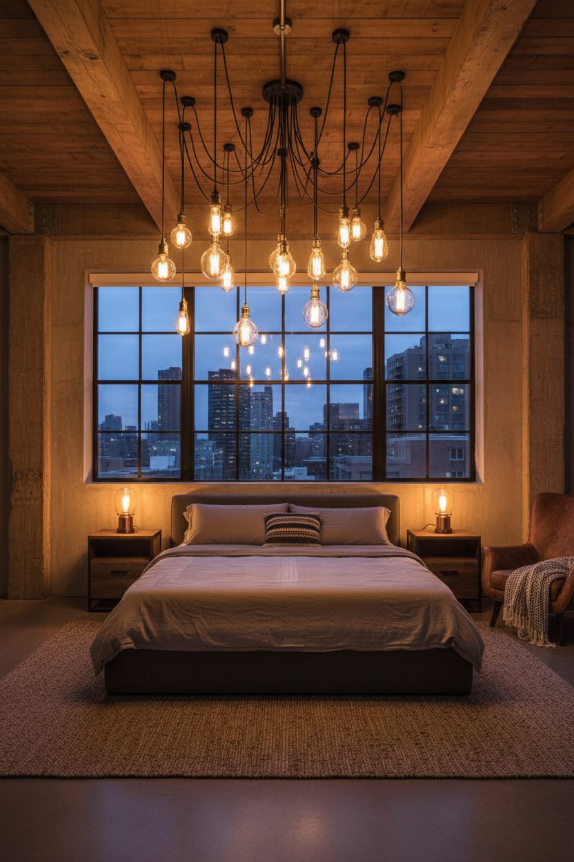 Glowing Edison Bulb Lighting