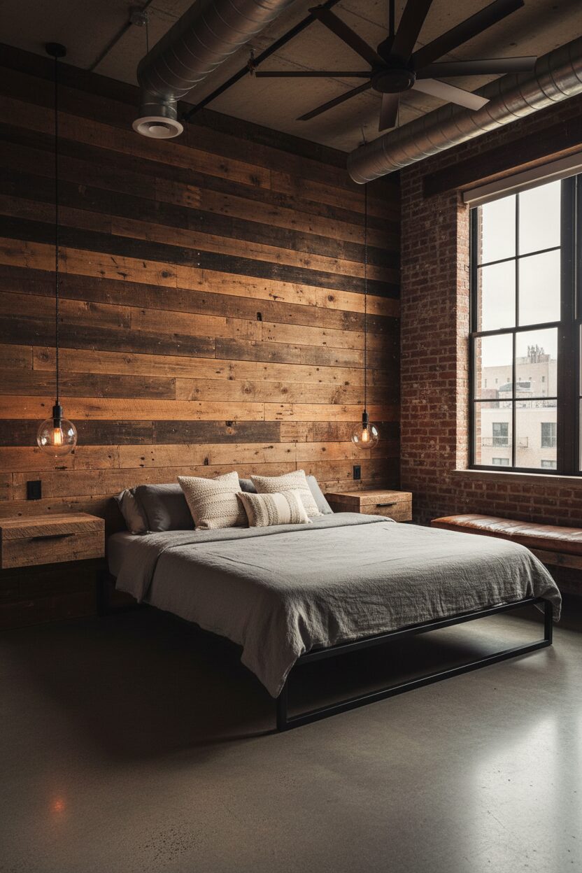 Rich Reclaimed Wood Accents