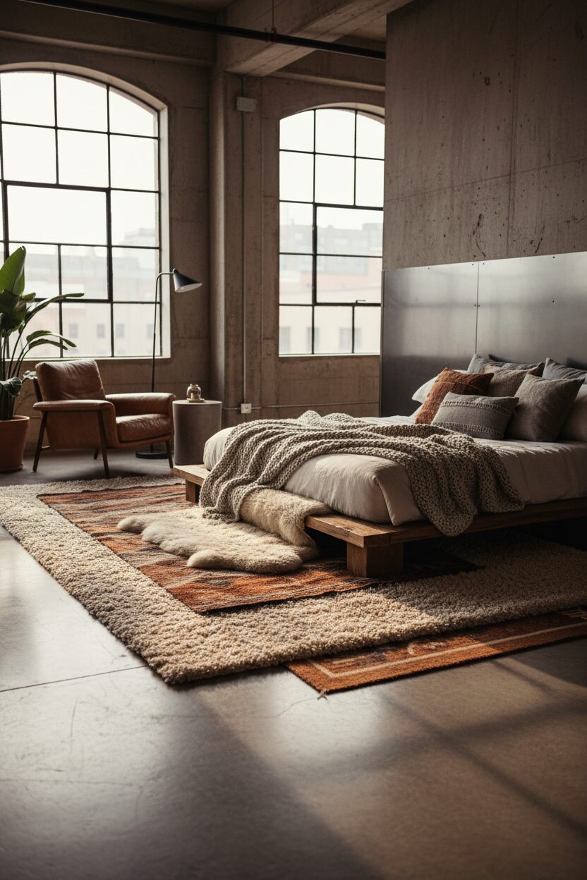 Cozy Rugs on Concrete Floors