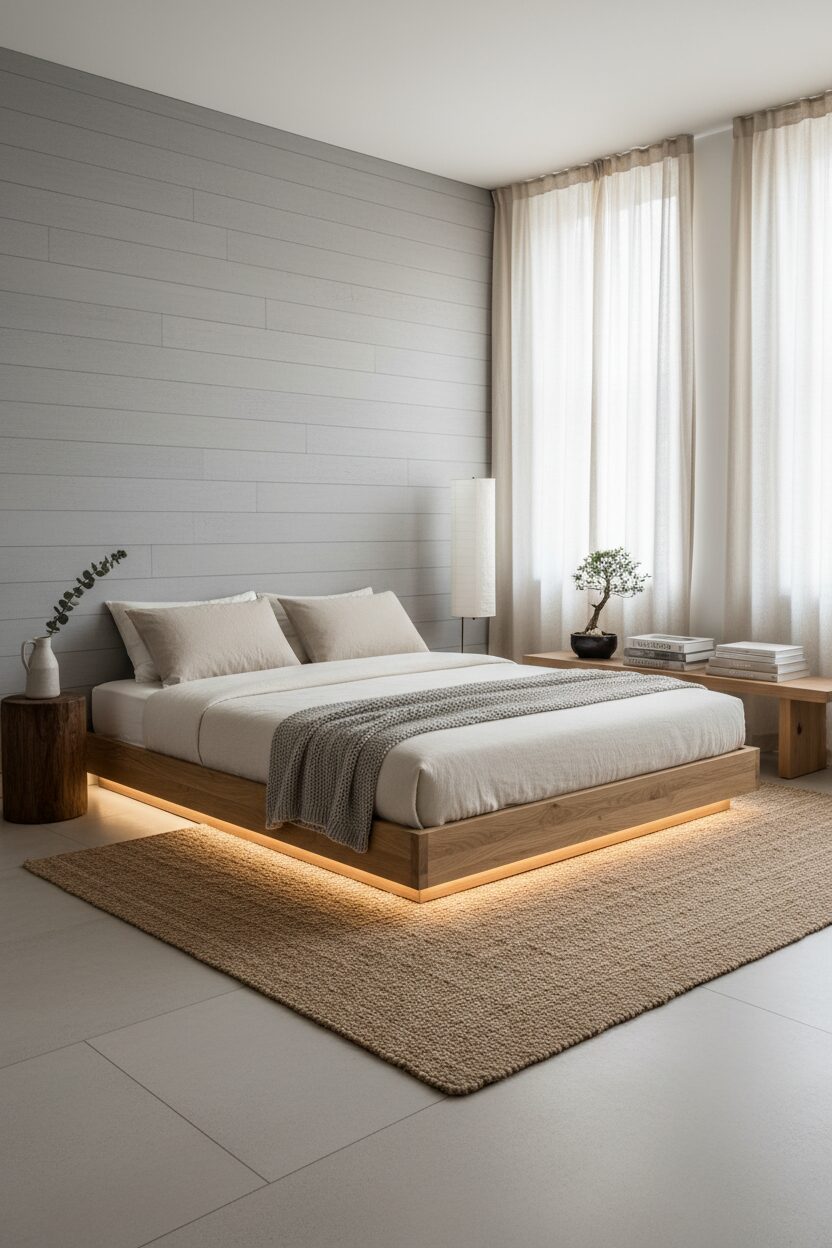 The Low-Profile Bed Frame