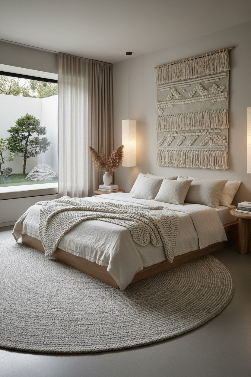 Natural Linen and Wool