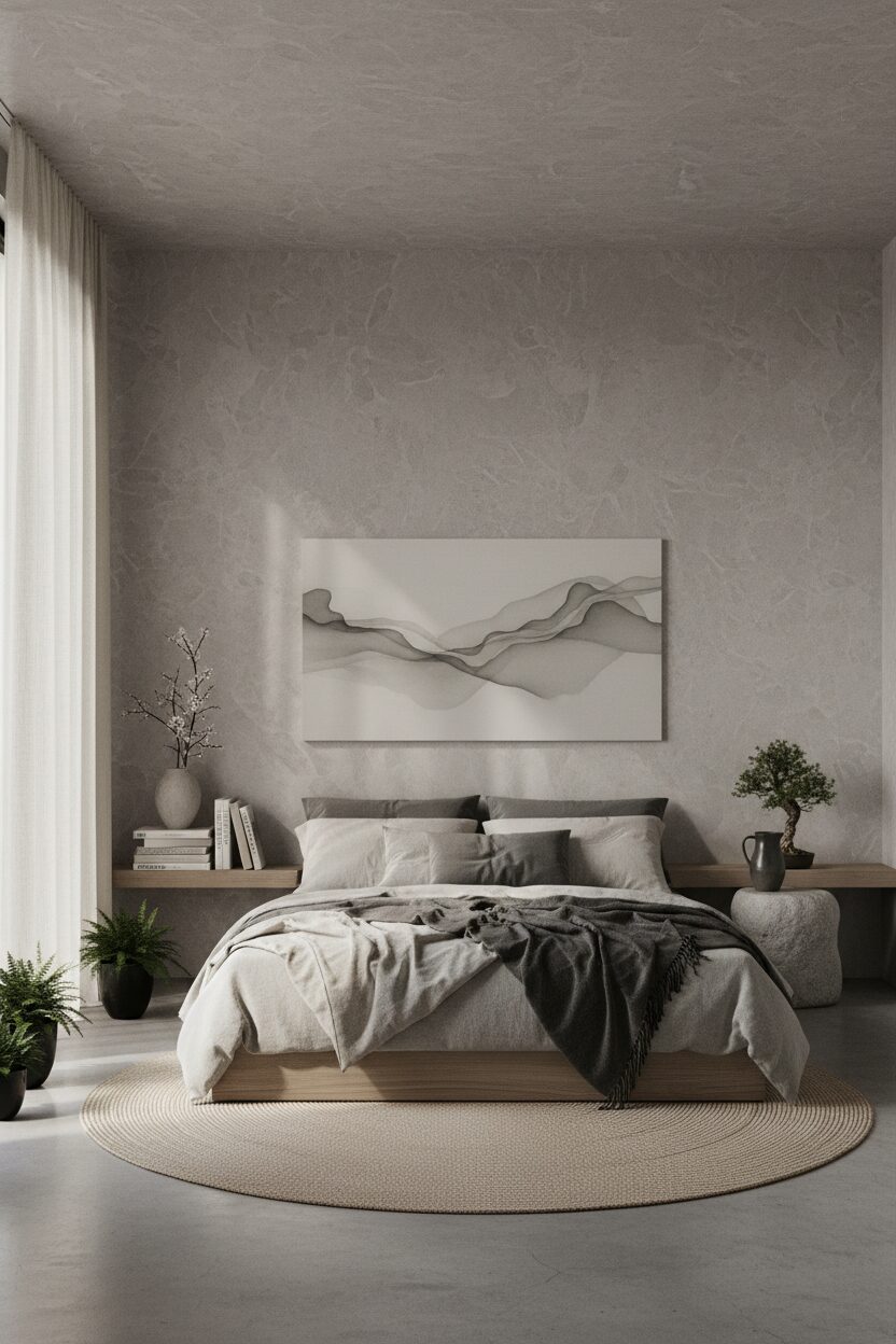 The Soft Gray Stone Retreat