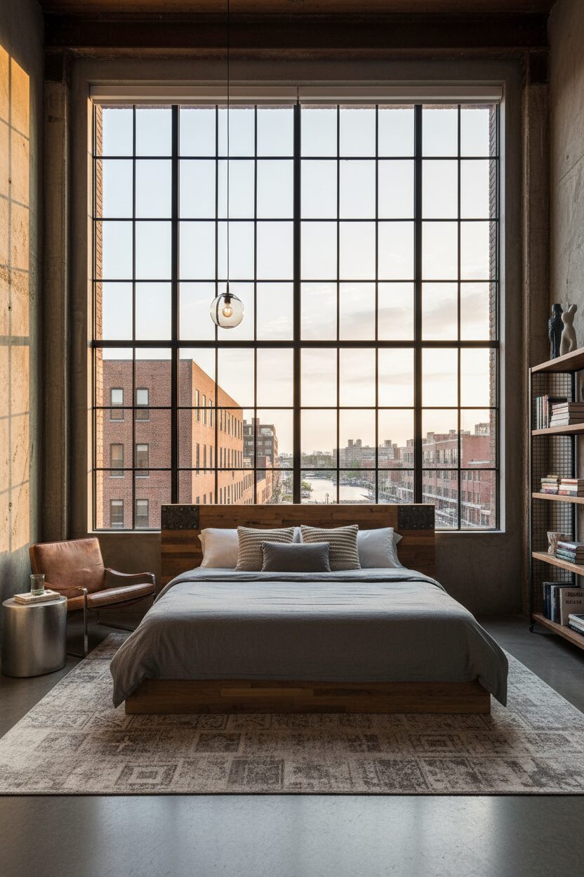 Huge Windows with Metal Frames