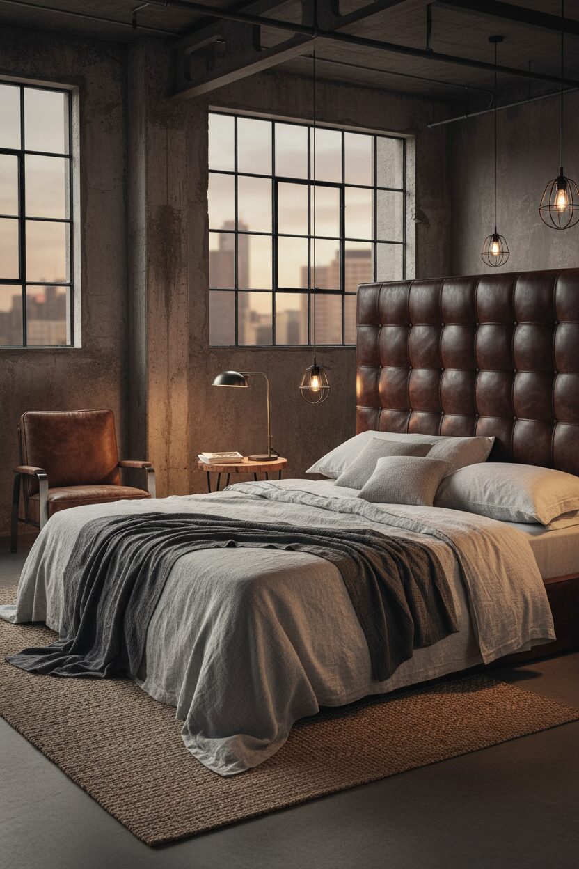 Smooth Leather and Soft Linen