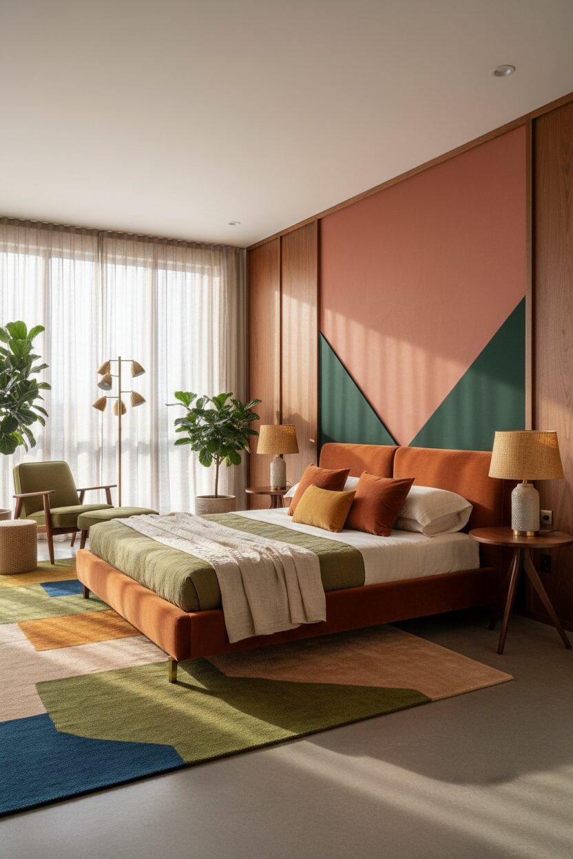 Earthy and Bold Colors