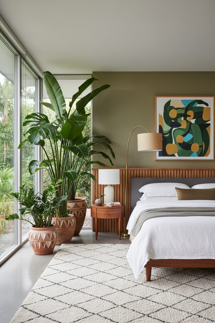 Large Leafy Green Plants