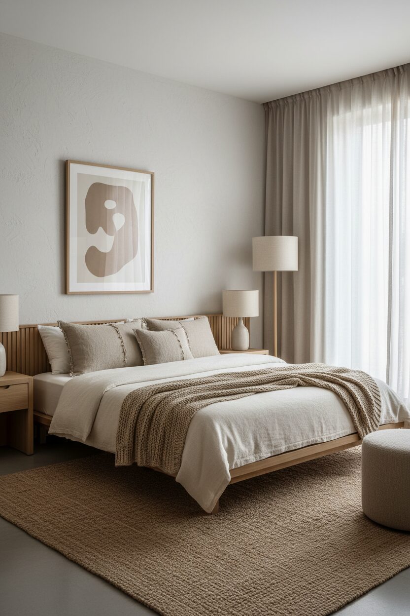 Natural Linen and Wool Textures