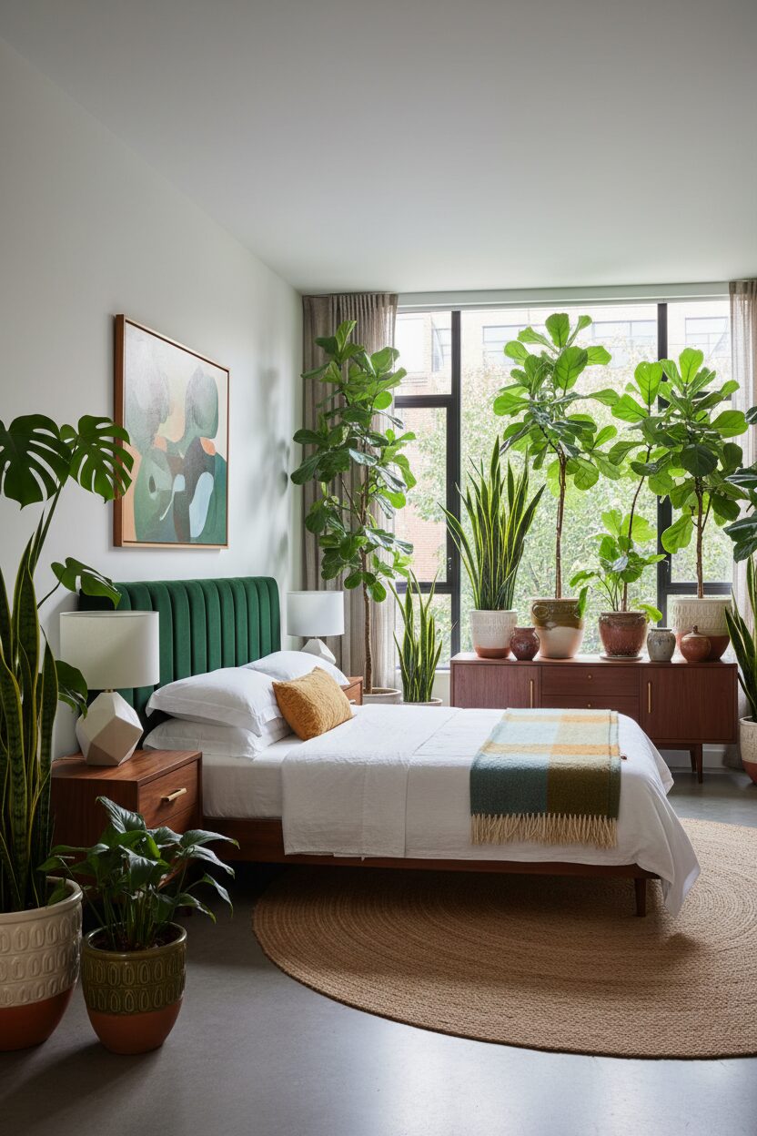 Tall Green Leafy Plants