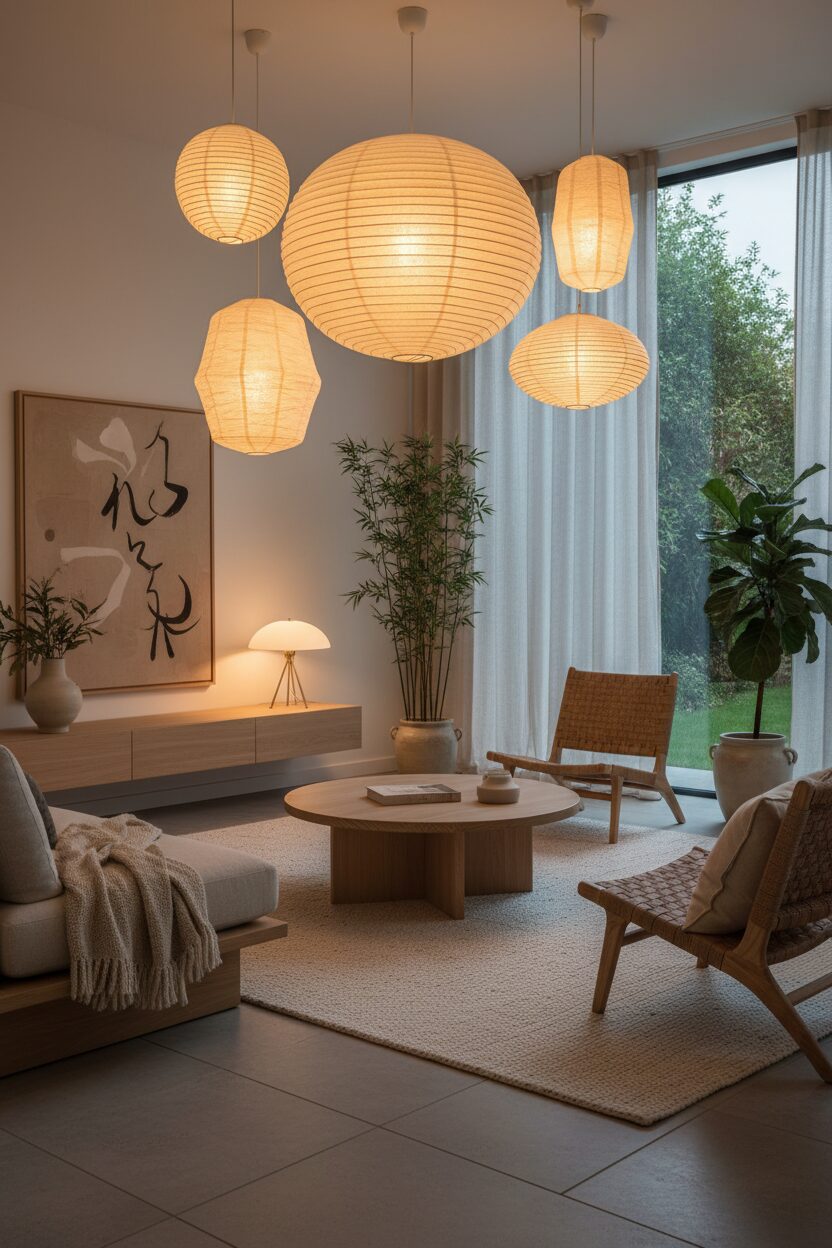 Use Warm Paper Lamps