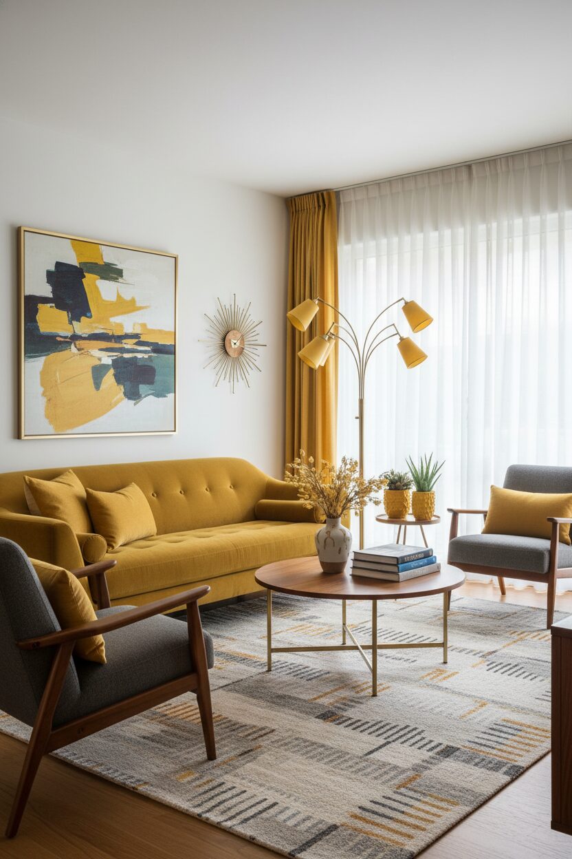 Mustard Yellow Accents