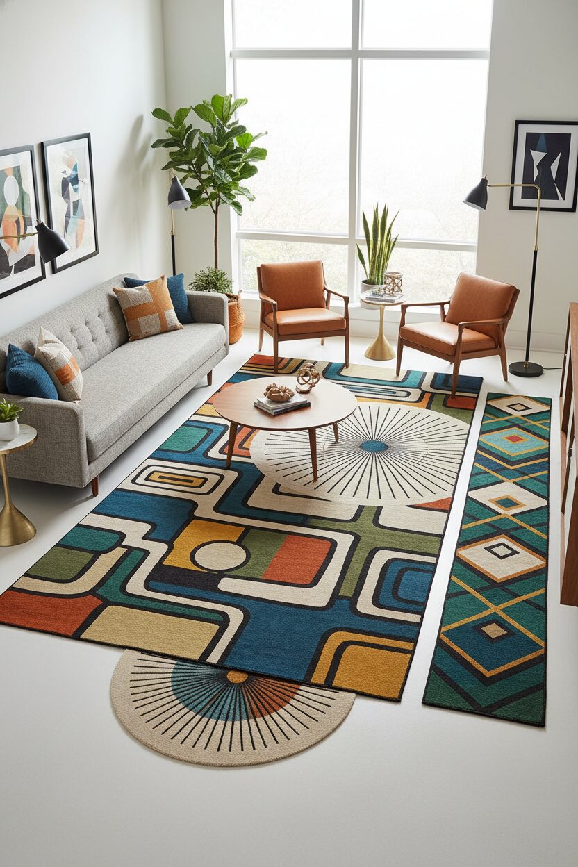 Bold Geometric Rugs