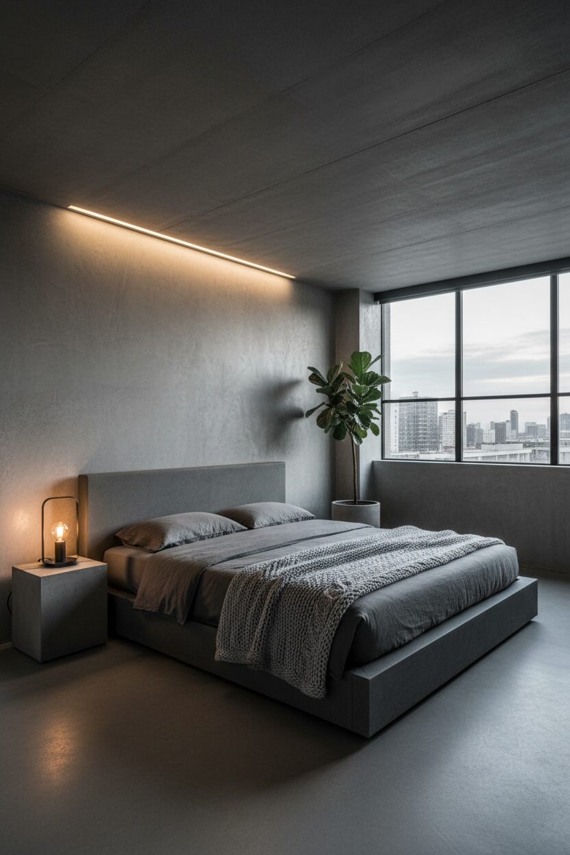 Smooth Grey Concrete Surfaces