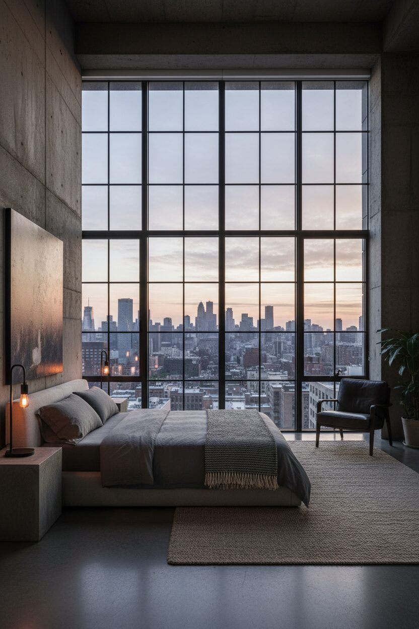 Large Windows with Steel Frames