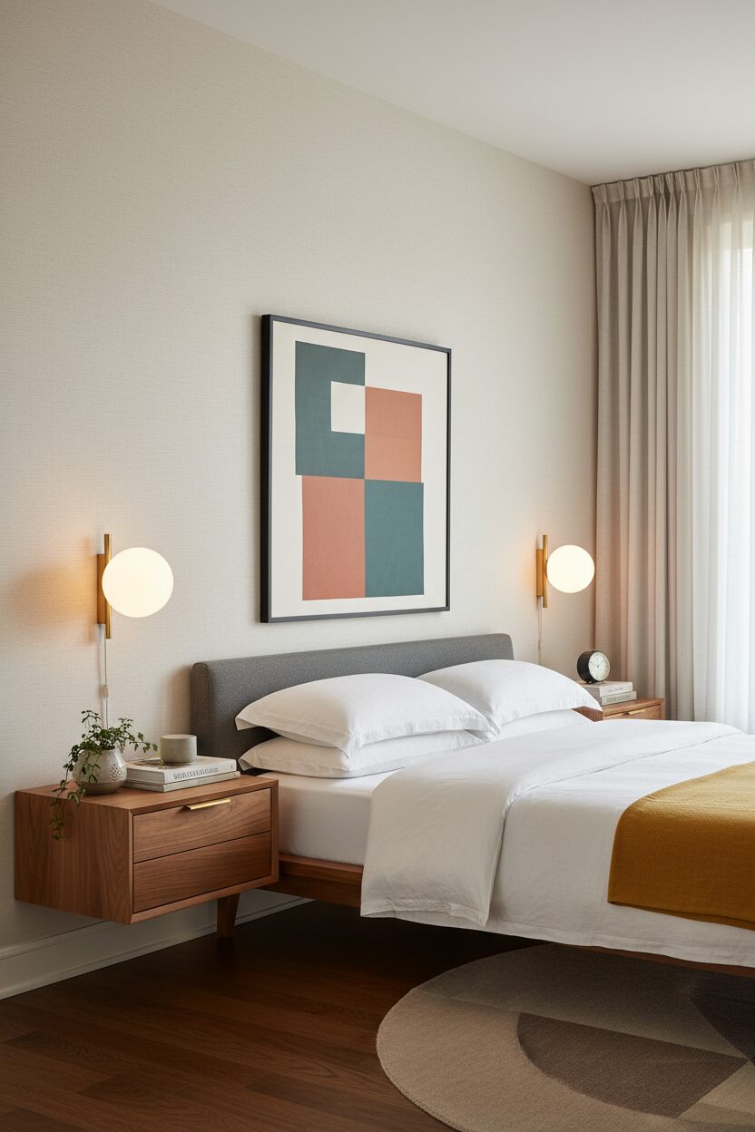 Simple Floating Nightstands