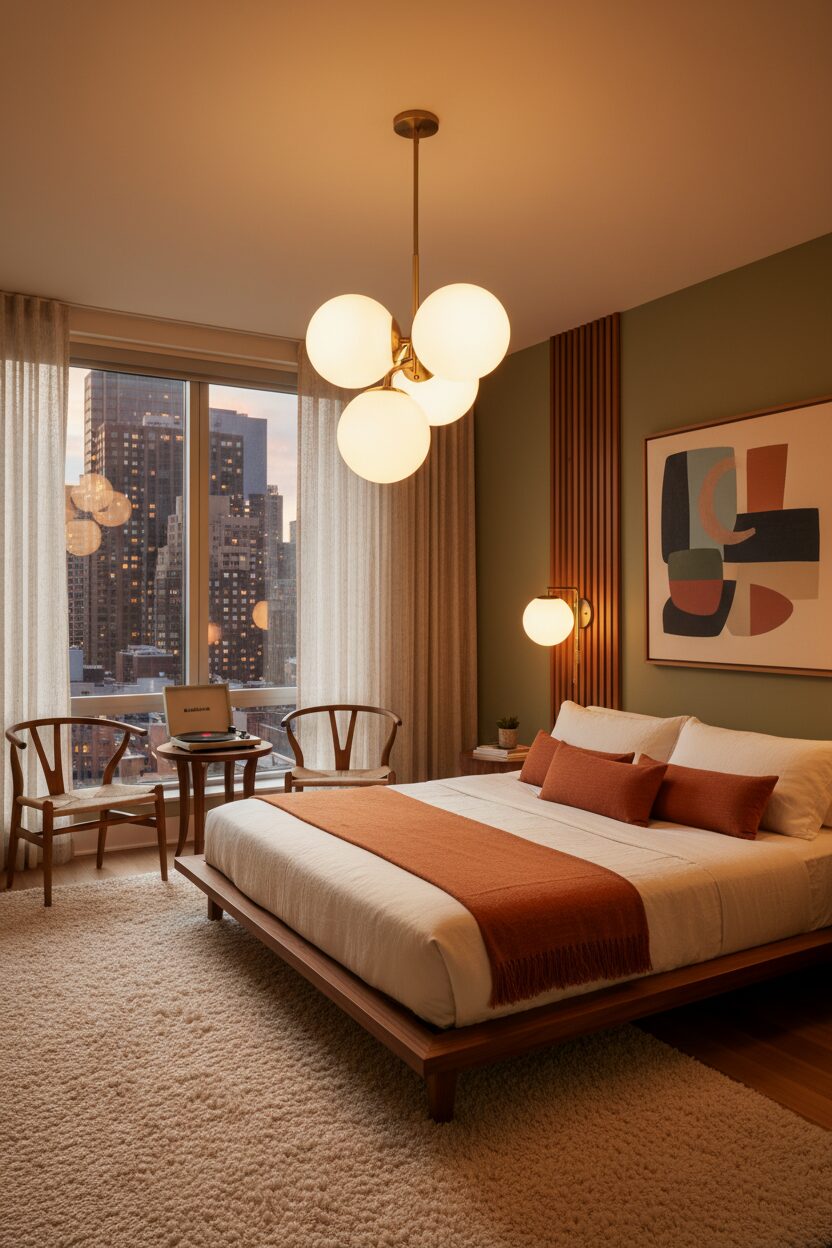 Install Round Globe Lights