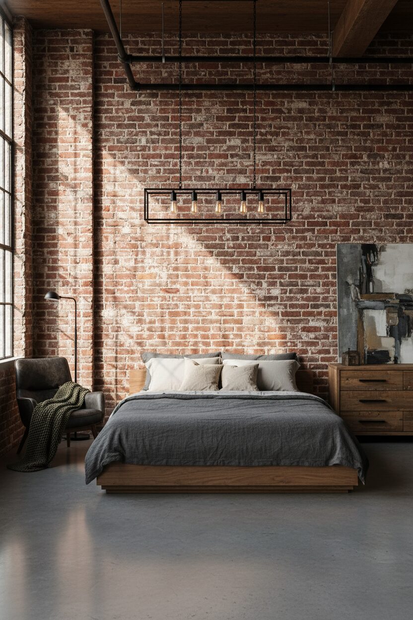 The Beauty of Raw Brick Walls