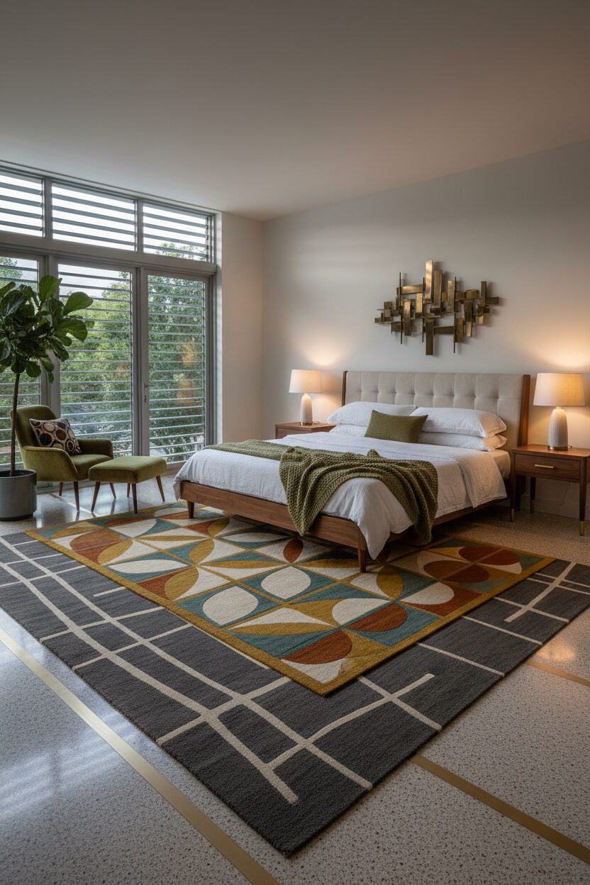 Geometric Patterned Area Rugs