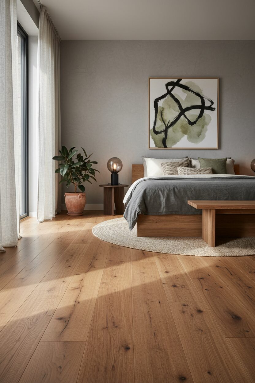 Warm Oak Wood Floors