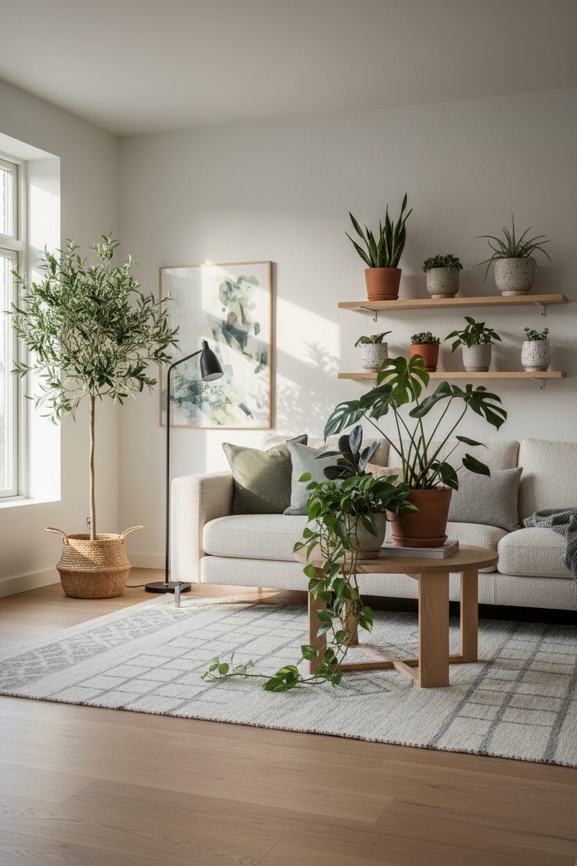 Fresh Green Indoor Plants