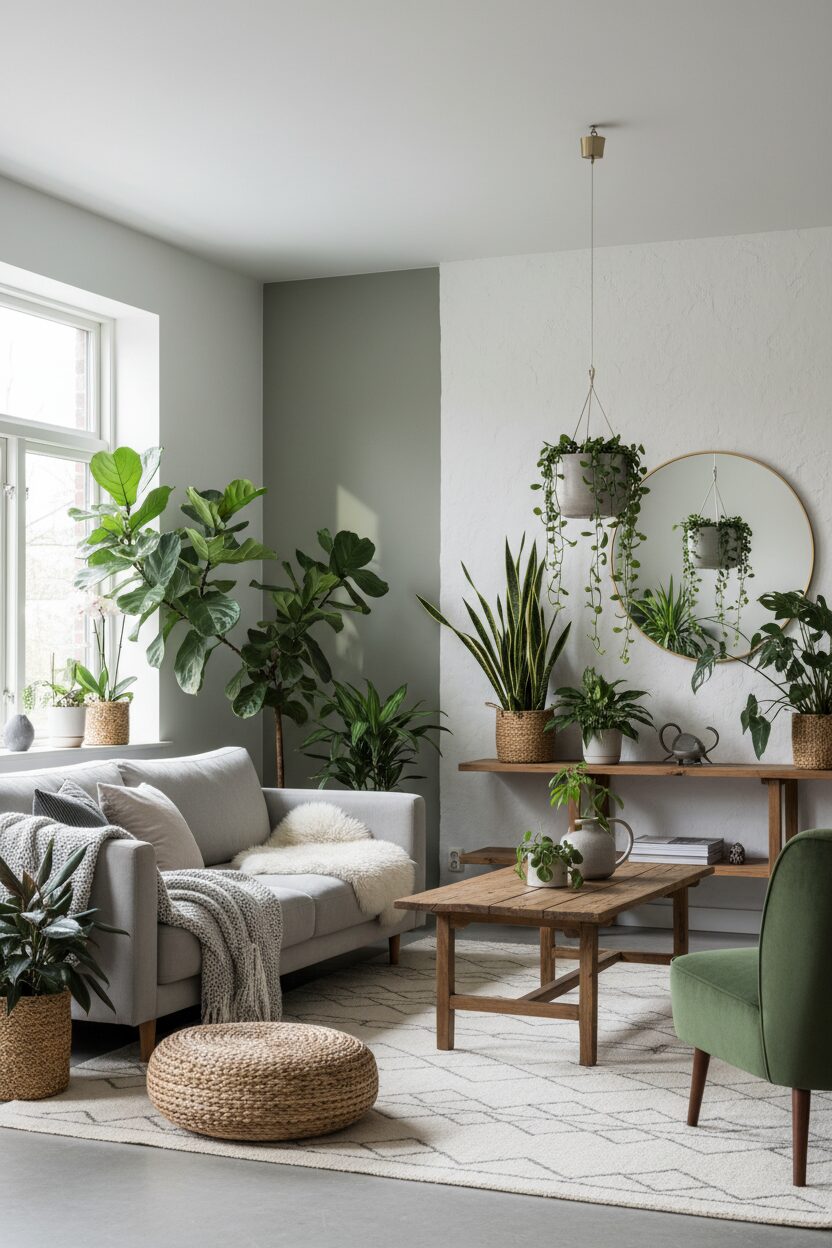 Natural Green Indoor Plants