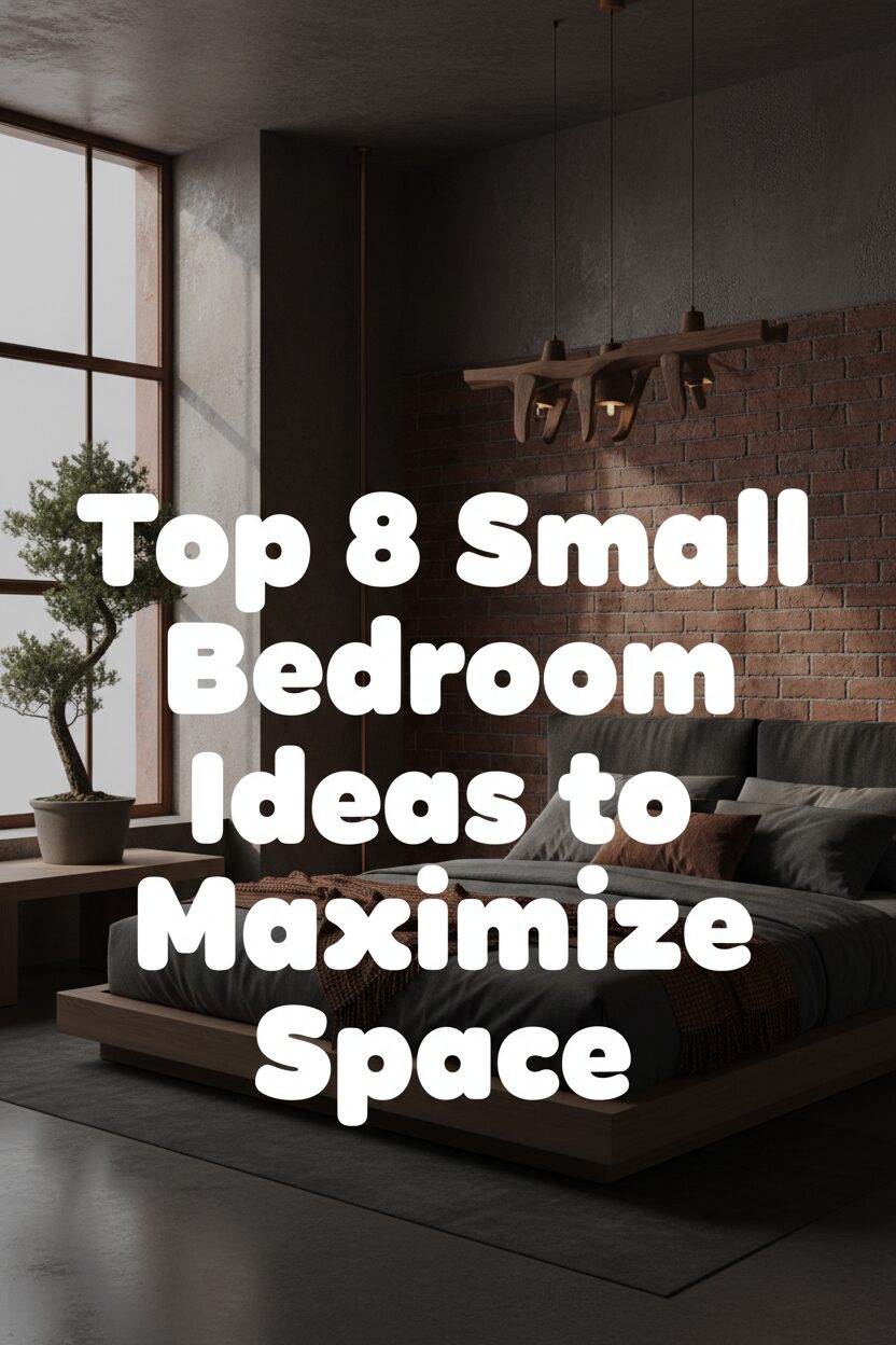 Top 8 Small Bedroom Ideas to Maximize Space