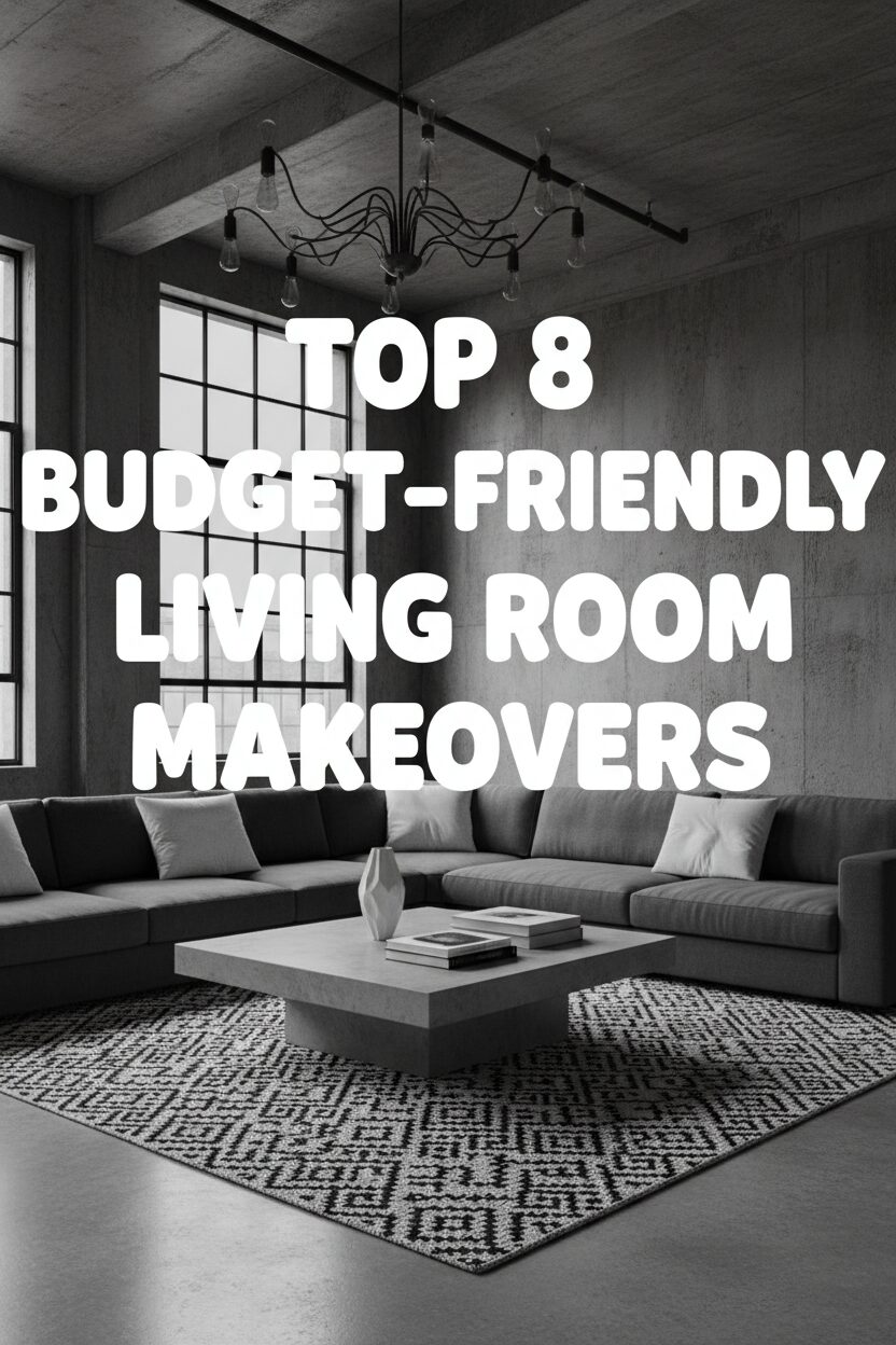Top 8 Budget-Friendly Living Room Makeovers