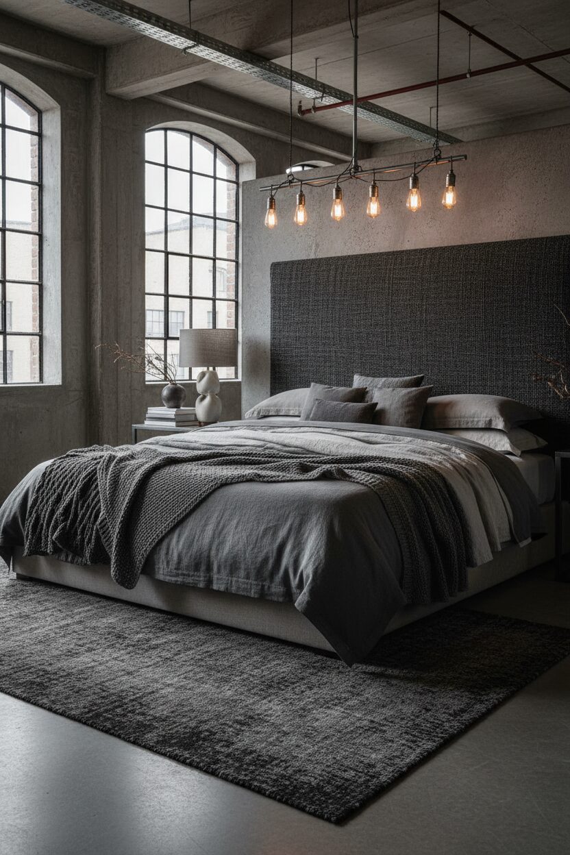 Layered Monochromatic Textile Design