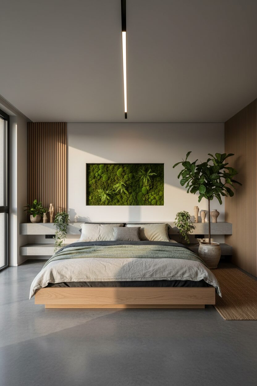 Biophilic Elements and Integrated Indoor Greenery