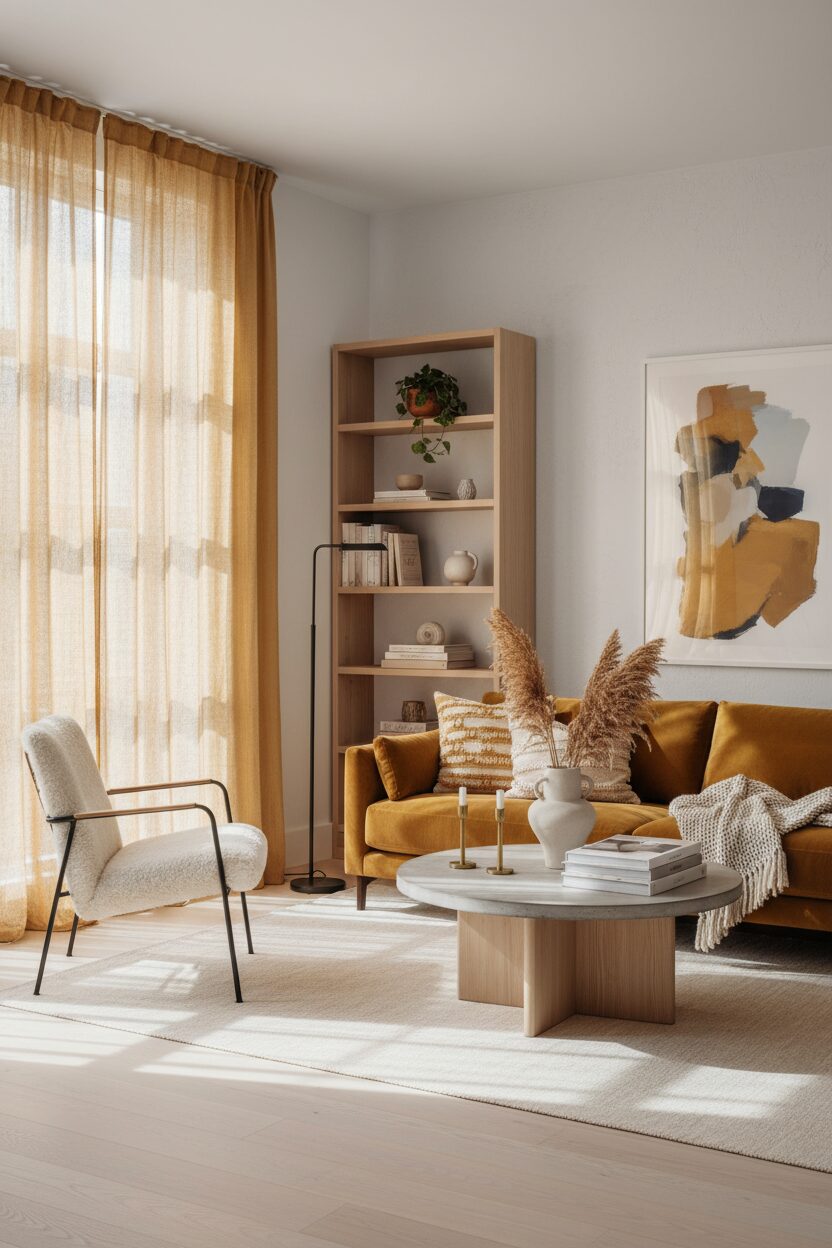 Golden Ochre and Natural Light