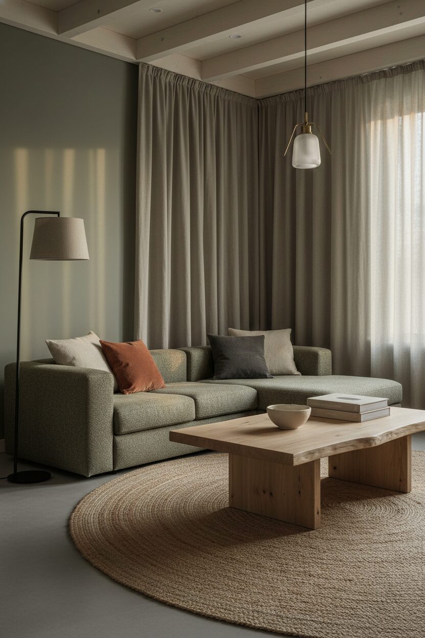 Dusty Olive for Muted Elegance