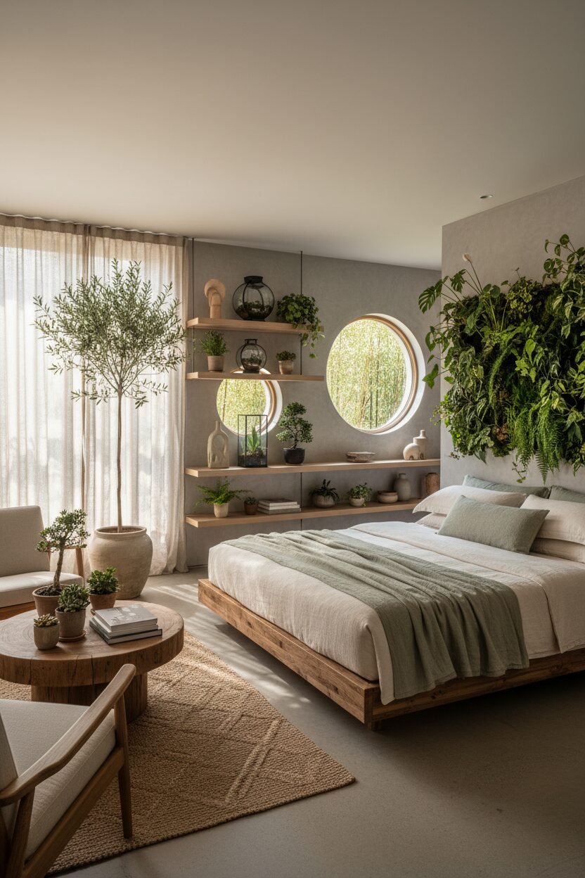 Biophilic Elements and Indoor Greenery