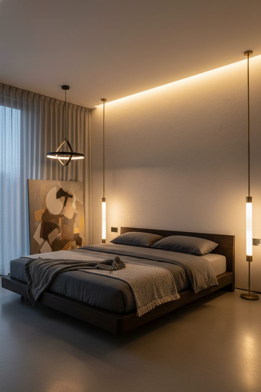 Curated Lighting for Ambiance and Depth