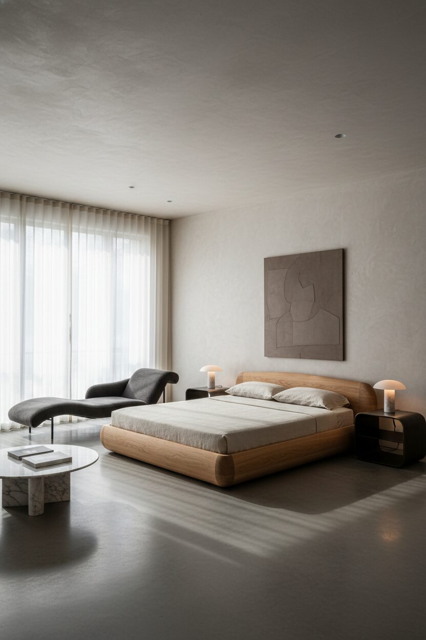 Sculptural Low Profile Furniture